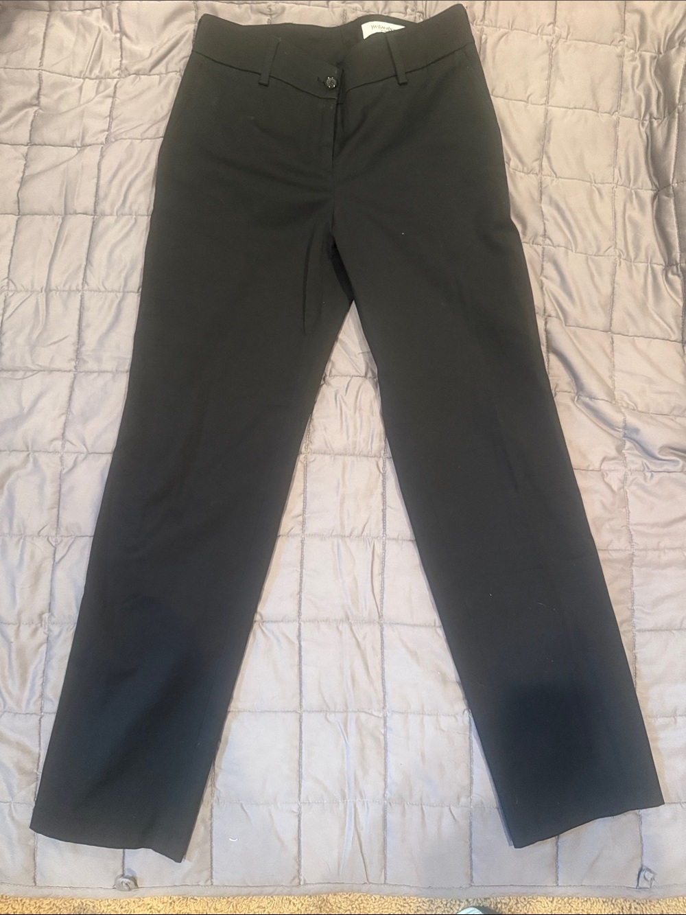 Yves Saint Laurent Black Women's Tailored Trousers